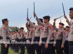 FOTO: Kapolda Riau Pimpin Apel Pengamanan Pemilu