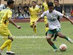 FOTO: Sepakbola Riau Lolos ke Semifinal Porwil 2023