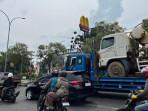 Masih Ada Truk Tonase Besar Masih Kucing-Kucingan Masuk Jalan Kota Pekanbaru