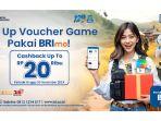 Main Game Jadi Lebih Hemat: Cashback 100 Persen untuk Top Up Voucher Game di BRImo!