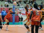 Juara Grup X, Tim Voli Putri Riau Melaju ke Babak Semifinal Porwil Sumatera 2023