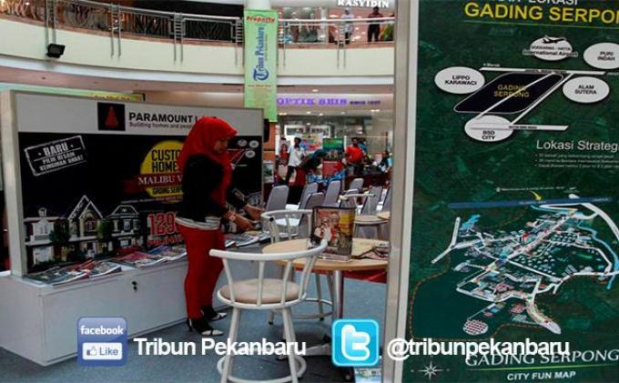 FOTO: Pengunjung Antusias Kunjungi Stan Tribun Pekanbaru Property Expo 2015 - property_expo_stan.jpg