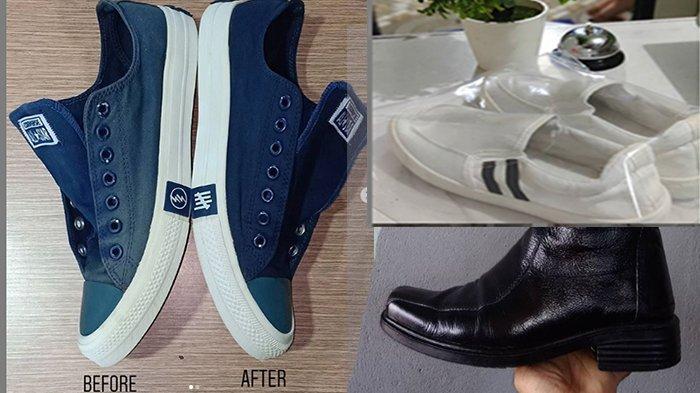 TRIBUNWIKI: Ingin Sepatu Bersih, Ini Referensi 8 Laundry Sepatu di Pontianak