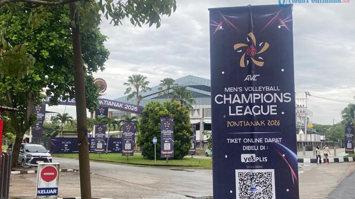 AVC CHAMPIONS LEAGUE - Venue AVC Champions League Pontianak 2026 di GOR Terpadu Ahmad Yani Pontianak, Kalimantan Barat. Berikut jadwal hari kedua Perempatfinal AVC Champions League Pontianak 2026 pada Kamis 14 Mei 2026.