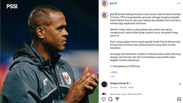 Alasan PSSI Pecat Patrick Kluivert usai Gagal Bawa Timnas Indonesia ke Piala Dunia 2026