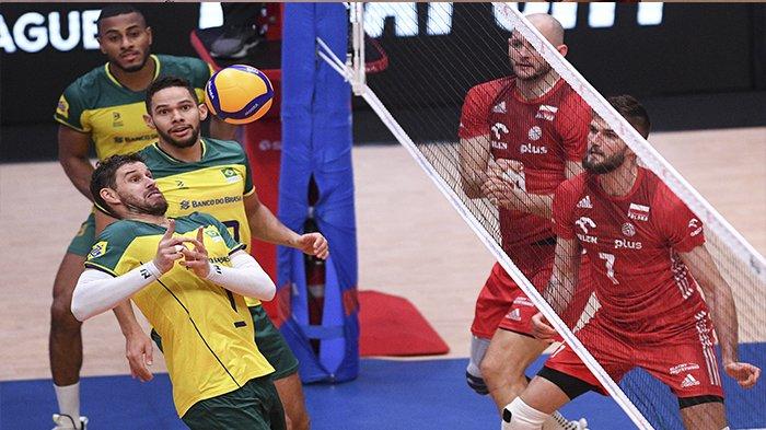 Daftar Timnas Voli Putra Peserta Kualifikasi Olimpiade 2024, Brazil - Italia Waspada Kuda Hitam