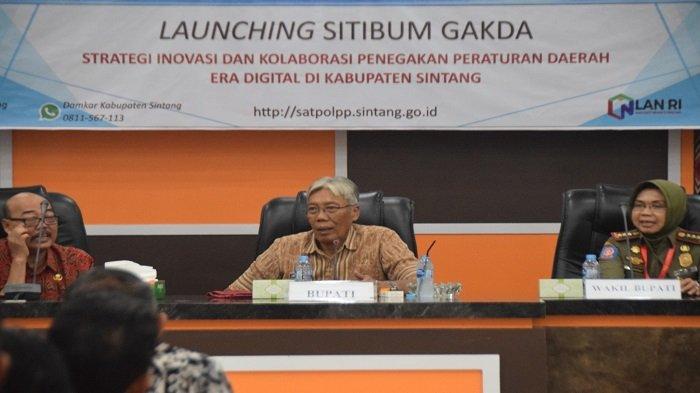 Satpol PP Sintang Buat Website SITIBUM GAKDA untuk Permudah Koordinasi Penegakan Perda