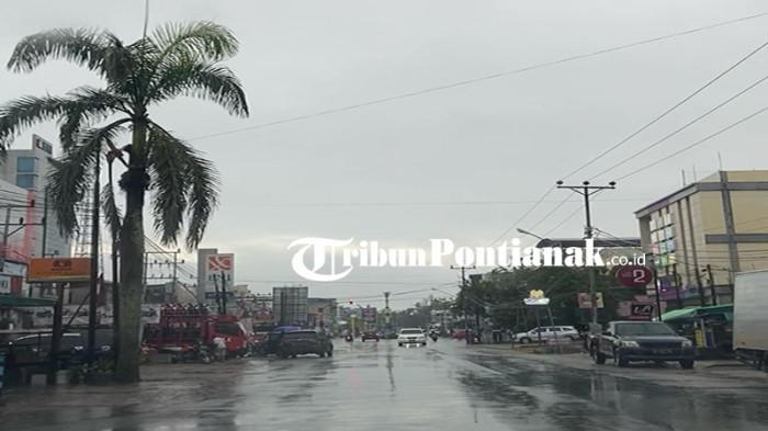 Cuaca di Kabupaten Sanggau Kamis 16 Oktober 2025, Semua Kecamatan Dilanda Hujan Ringan