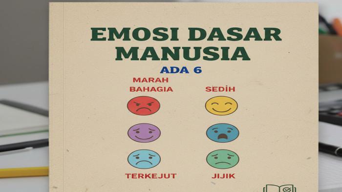 ADA 6 Emosi Dasar yang Dimiiki Manusia, yang Mengatur Perasaan dan Dampaknya pada Kehidupan