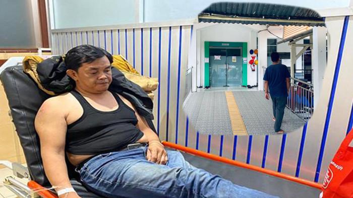 WAWAKO KECELAKAAN - Foto Kondisi Wakil Wali Kota Singkawang, Muhammadin usai mengalami kecelakaan tunggal dan dilarikan ke RSUD Abdul Aziz pada kemarin malam, Minggu 8 Februari 2026. Ia menjalani operasi hampir 6 jam dan sebanyak dua kali.