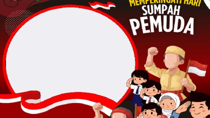 10 Link Download Twibbon Hari Sumpah Pemuda 2025, Lengkap dengan Cara Unggah di IG dan WhatsApp