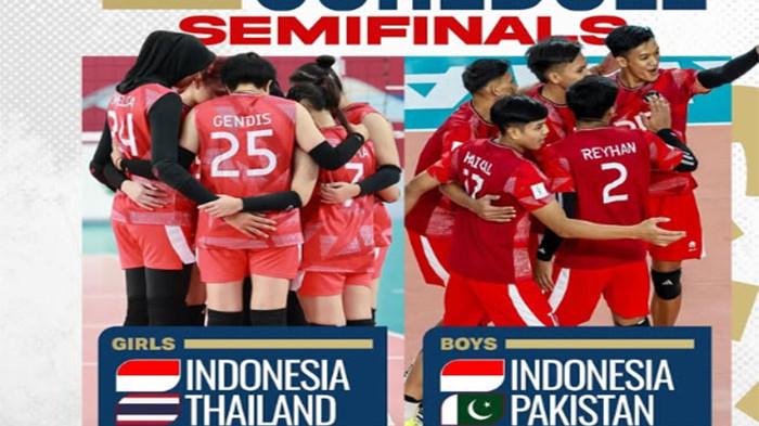 Hasil Akhir Semifinal Voli Asian Youth Games 2025 Bahrain Tadi Malam Lengkap Hasil Timnas Indonesia