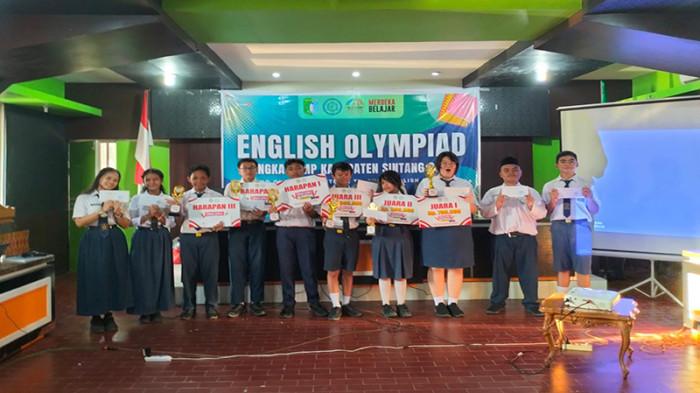 48 Sekolah di Sintang Ikuti Olimpiade Bahasa Inggris SMP 2025