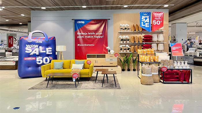 PESTA BELANJA - INFORMA, pusat furnitur dan gaya hidup terlengkap untuk hunian dan bisnis yang berada di bawah naungan PT Home Center Indonesia, kembali menghadirkan pesta belanja terbesar tahun ini melalui program tahunan WOW SALE #pastiWOW.