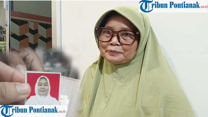 CERITA IBU -  Sri Ratnaningsih orangtua korban Aurelika Rahma (18) saat ditemui dikediamannya, Jalan Ilham Pontianak, Sabtu, 18 Oktober 2025 malam. Aurelika menjadi korban rombongan motor gede arah Singkawang yang menyenggolnya di Teluk Suak, Sungai Raya Kepulauan, Jumat 17 Oktober 2025 sore.