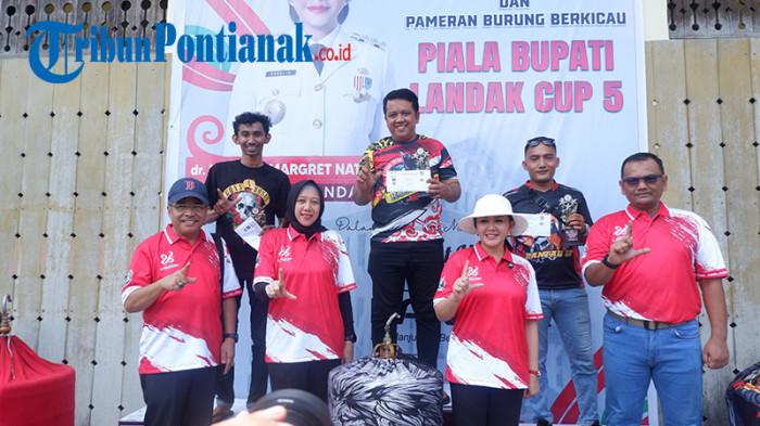 Bupati Landak Karolin Dorong Penangkaran Burung Kicau