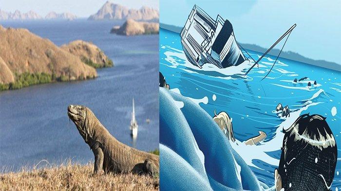 Kapal Wisata Tujuan Pulau Komodo Tenggelam, 2 Orang Turis Meninggal Dunia