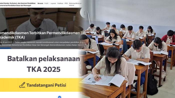 RAMAI Petisi Pembatalan TKA 2025, Siswa SMA Curhat Soal Tekanan dan Waktu Persiapan yang Singkat