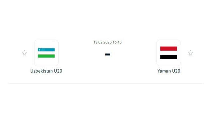 LIVE SCORE Hasil Uzbekistan U20 Vs Yaman U20 Hari Ini, Live Streaming Siaran Langsung INews Sekarang