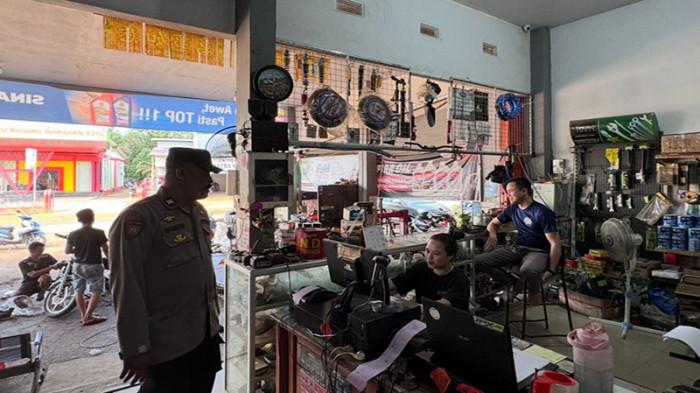 Cegah Gangguan Keamanan, Polsek Toba Turun Langsung Gelar Patroli Kamtibmas