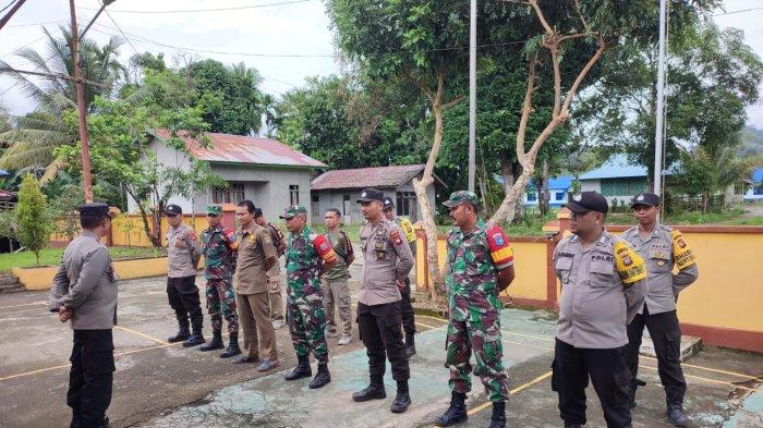 Polsek Sokan Gelar Apel Gabungan, Kapolsek: Wadah Koordinasi Jaga Kamtibmas Ditengah Masyarakat