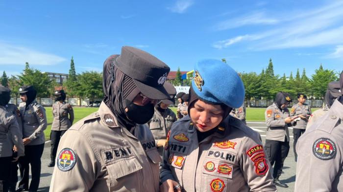 Pengawasan dan Pengecekan Personel, Polwan Polda Kalbar Didorong Jadi Teladan Disiplin