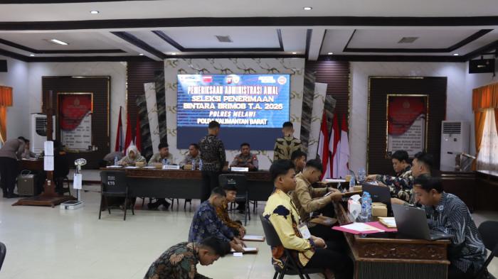 Polres Melawi Melibatkan Instansi Dalam Rikmin Awal Seleksi Penerimaan Bintara Brimob 2026