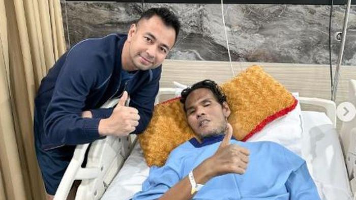 Kondisi Fahmi Bo Saat Dijenguk Raffi Ahmad, Kini Terbaring Lemah Derita Penyakit Serius