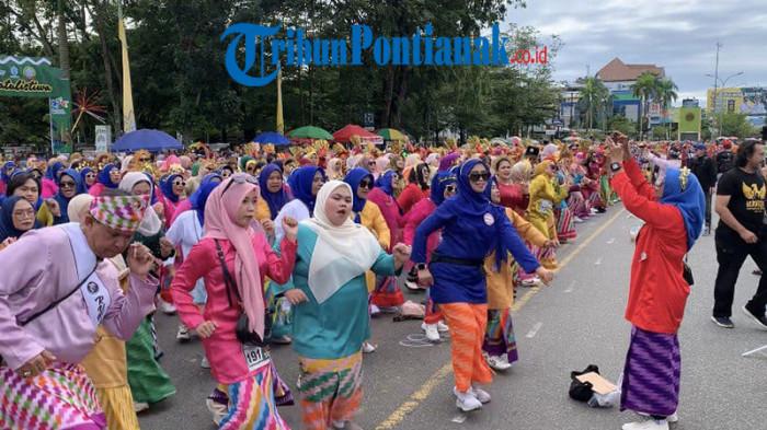 Pesona Melayu Pontianak Tersaji di Jepin Massal Hari Jadi Kota ke-254