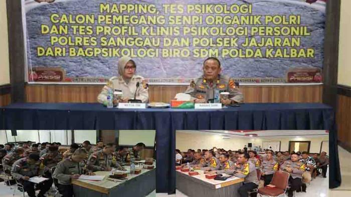 Polda Kalbar Gelar Pemeriksaan Psikologi Personel Polres Sanggau, Deteksi Dini dan Kesiapan Mental