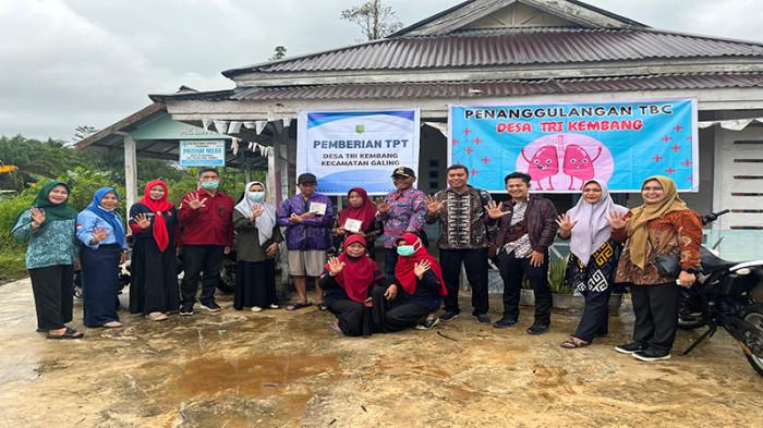 Desa Tri Kembang Diluncurkan Jadi Desa Siaga TBC di Sambas