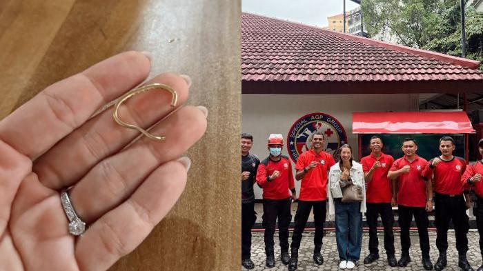 Sempat merasa bingung, Jennifer pun akhirnya menuju ke markas Damkar.