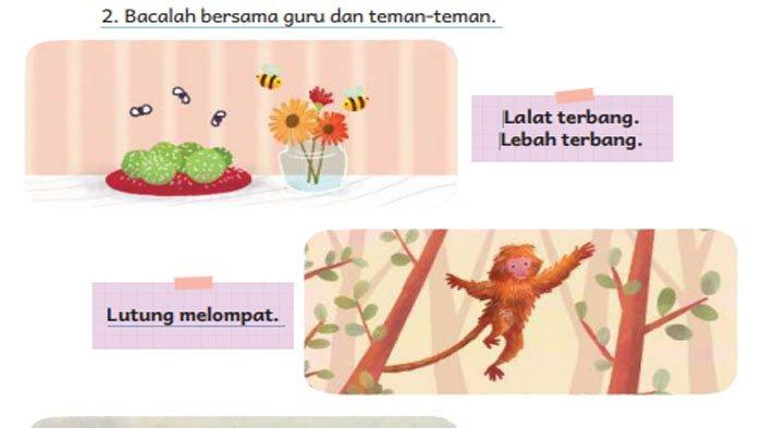 Soal Bahasa Indonesia Kelas 1 SD Kurikulum Merdeka, Jawaban Halaman 92 - 93 Cara Binatang Bergerak