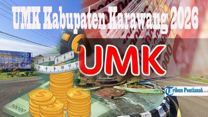UMK Kabupaten Karawang 2026, Gaji Naik hingga Rp 6,1 Juta, Masuk Daftar Upah Tertinggi di Indonesia