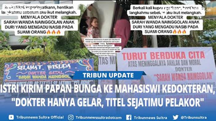 Viral Alasan Istri Suci Kirim Papan Bunga Sindir Dokter Pelakor 2025
