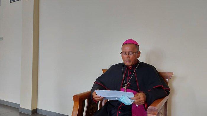 Banjir Belum Surut, Uskup Sintang Ajak Umat Katolik Berdoa dan Saling Bantu