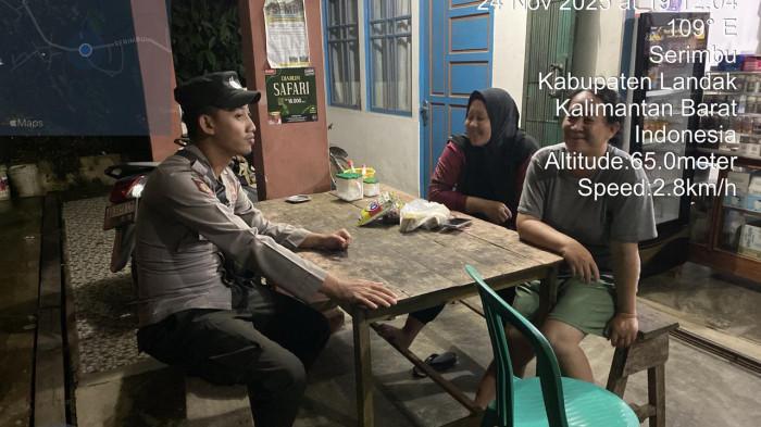 PATROLI RUTIN - Jajaran Polsek Air Besar saat lakukan patroli rutin, Senin 24 November 2025 malam. Patroli tersebut merupakan langkah preventif untuk menekan potensi kejahatan di wilayah hukum Polsek Air Besar.