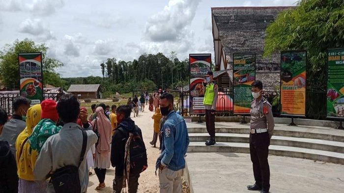 Patroli Tempat Wisata, Polsek Kelam Permai Masih Temukan Pengunjung Abai Protokol Kesehatan