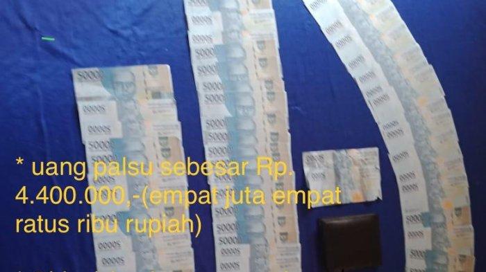 Diduga Edarkan Uang Palsu, Polisi Tangkap Lima Orang Ini