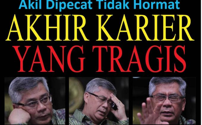 Akhir Tragis Karier Akil Mochtar: Masuk Terali Besi, Dipecat Tidak Hormat