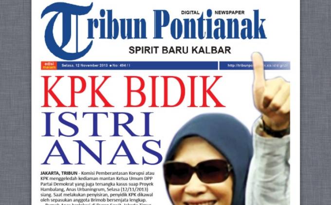 KPK Obok-obok Seisi Rumah Anas-Athiyyah Laila