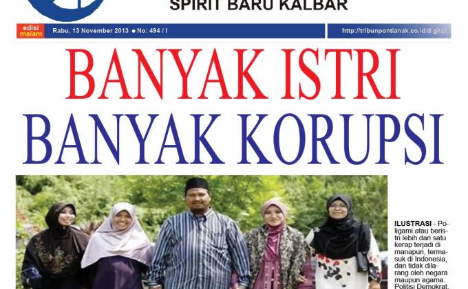 Banyak Istri Banyak Korupsi Bikin Heboh Pejabat Berpoligami