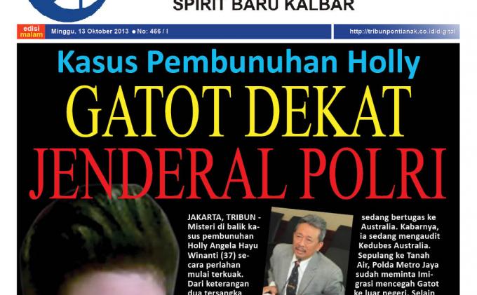Kasus Pembunuhan Holly: Pejabat BPK Dekat Jenderal Polri