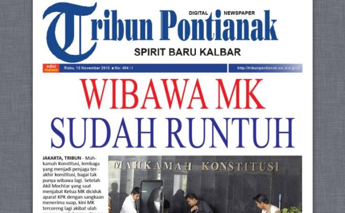 Sungguh Memiriskan Melihat Hakim Konstitusi Lari Lintang Pukang