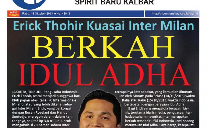 Erick Thohir Sang Penguasa Baru Inter Milan