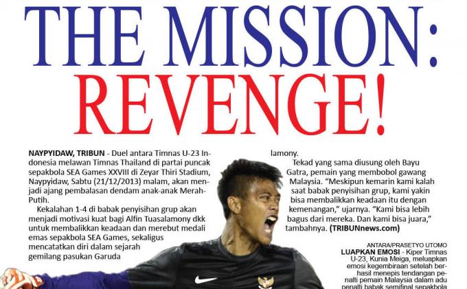 Malam Ini Indonesia vs Thailand: Bayar Tunai Segala Dendam