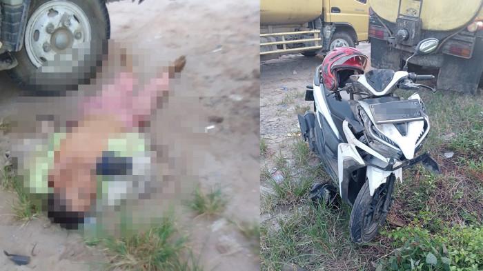 TRAGEDI MAUT BENGKAYANG - Kolase korban kecelakaan lalu lintas di Jalan Raya Dusun Bhakti, Desa Rukma Jaya, Kecamatan Sungai Raya Kepulauan, Kabupaten Bengkayang, pada Sabtu 6 Juni 2026 sekitar pukul 05.45 WIB. Polisi berhasil mengidentifikasi empat korban kecelakaan tersebut.