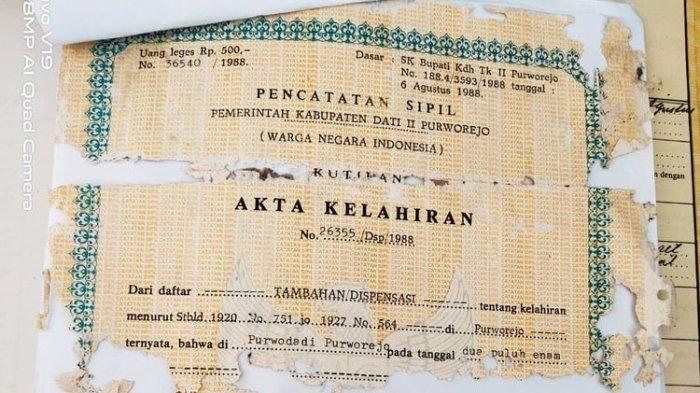 Ganti Akta Kelahiran Yang Hilang Secara Langsung, CEK Persyaratanya !