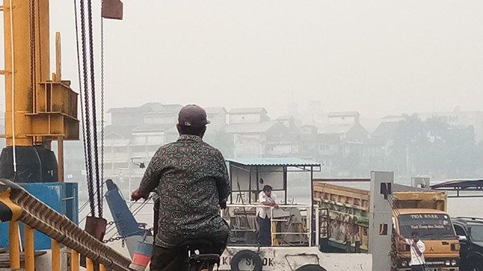 Kondisi Udara di Pontianak Tak Sehat, Jarak Pandang Terganggu Kabut Asap