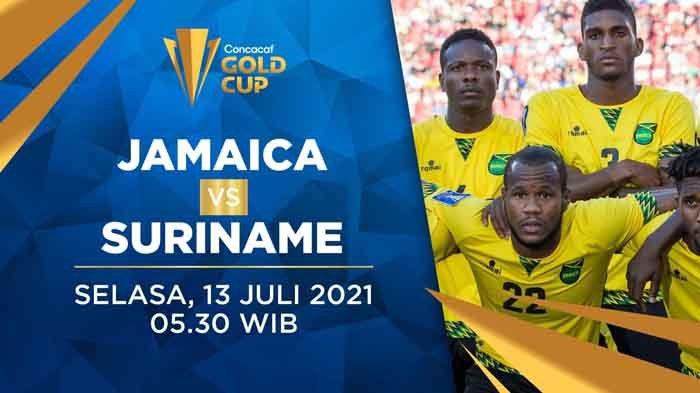 Live Streaming Jamaika vs Suriname Piala Emas CONCACAF 2021 Hari Ini Live Mola TV